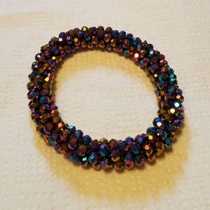 Paparazzi multi-colored stretch bracelet.